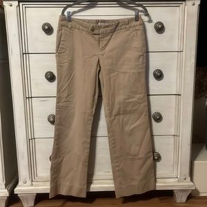 Banana Republic women’s low waisted stretch khakis size 6